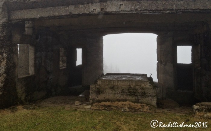 An abandoned ammunition and supply station on Vrsic high pass - one of the only remnants of the fighting that took place here