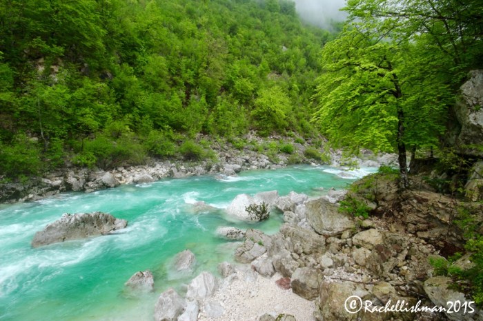 Endearingly nick-named the Emerald River, the Soca rivers runs west towards the Adriatic