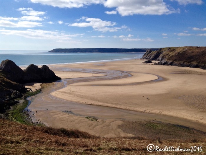 ...and its view isn't bad either! (Three Cliffs Bay)