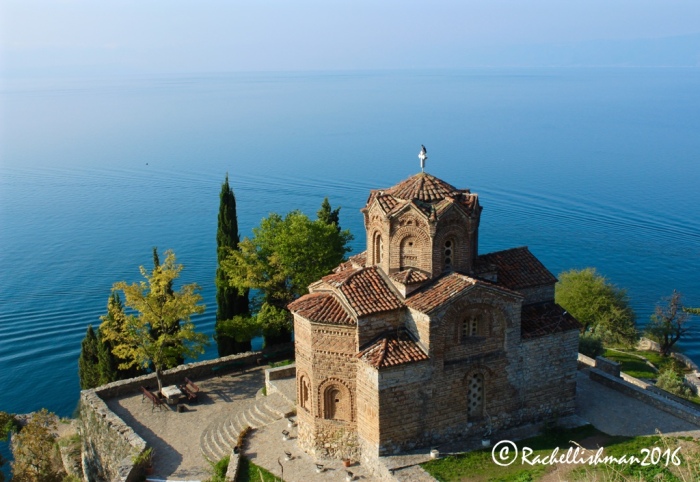 St John's church, perched on the edge of Lake Ohrid, is arguably Macedonia's most famous postcard view...