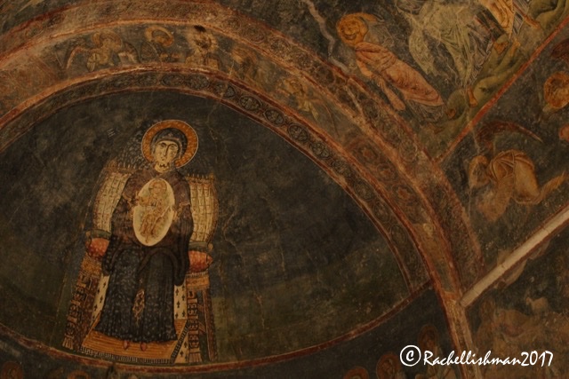 St Sophia's is the best place globally to see Byzantine frescoes.